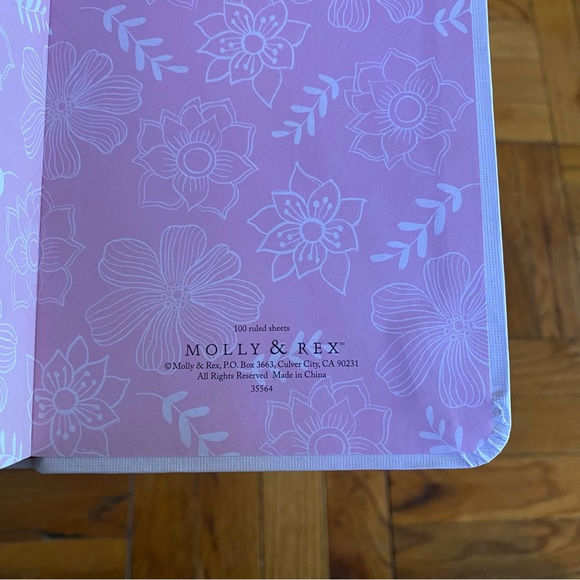 Molly & Rex Hard Cover Bird Print “Be You” Lined Journal Notebook - Picture 4 of 4